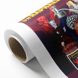 Vintage St. Raphaël Quinquina Poster – Retro Drink Ad with Playful Design