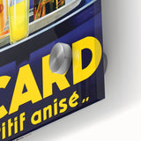 Vintage Ricard Apéritif Poster – Retro Summer Drink Ad with Bold Design