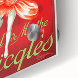 Vintage Ricqlès Alcohol de Menthe Poster – Retro Drink Ad with Bold Design