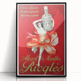 Vintage Ricqlès Alcohol de Menthe Poster – Retro Drink Ad with Bold Design