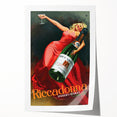 Vintage Riccadonna Spumanti-Vermut Poster – Retro Wine Ad with Elegance