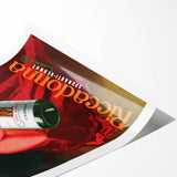 Vintage Riccadonna Spumanti-Vermut Poster – Retro Wine Ad with Elegance