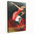 Vintage Riccadonna Spumanti-Vermut Poster – Retro Wine Ad with Elegance