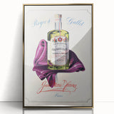 Vintage Roger & Gallet Jean Marie Farina Eau de Cologne Poster – Retro Perfume Ad