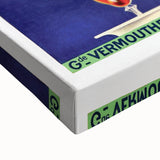 Vintage Romano Cocktail Aperitif Poster – Retro Drink Advertisement