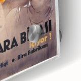 Ankara Birası Vintage Poster: Retro Beer Advertisement Print