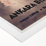 Ankara Birası Vintage Poster: Retro Beer Advertisement Print