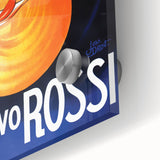 Vintage Aperitivo Rossi Poster – Fun Retro Orange Ad