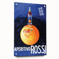 Vintage Aperitivo Rossi Poster – Fun Retro Orange Ad