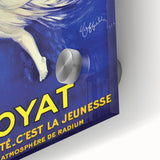 Vintage Royat Poster – Elegant Retro Advertisement with Health Message