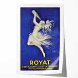 Vintage Royat Poster – Elegant Retro Advertisement with Health Message