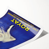 Vintage Royat Poster – Elegant Retro Advertisement with Health Message