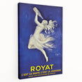 Vintage Royat Poster – Elegant Retro Advertisement with Health Message