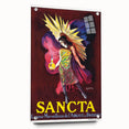 Vintage Sancta Poster – Classic Retro Wall Art for Timeless Elegance