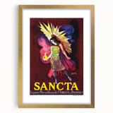Vintage Sancta Poster – Classic Retro Wall Art for Timeless Elegance