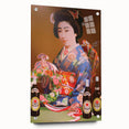 Vintage Asahi Beer Poster – Retro Japanese Advertising Wall Art
