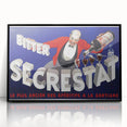 Vintage Secrestat Bitter Poster – Retro French Advertising Wall Art