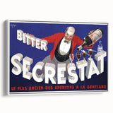 Vintage Secrestat Bitter Poster – Retro French Advertising Wall Art
