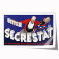Vintage Secrestat Bitter Poster – Retro French Advertising Wall Art