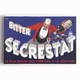 Vintage Secrestat Bitter Poster – Retro French Advertising Wall Art