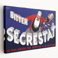 Vintage Secrestat Bitter Poster – Retro French Advertising Wall Art