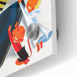 Vintage Sekt Hochriegl Poster – Retro German Advertising Wall Art