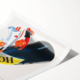 Vintage Sekt Hochriegl Poster – Retro German Advertising Wall Art