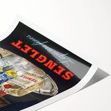 Vintage Senglet Liqueurs Poster – Retro French Advertising Art