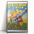 Vintage Advertising Poster - Staceghems Bier Retro Wall Art