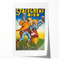 Vintage Advertising Poster - Staceghems Bier Retro Wall Art