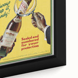 Vintage Advertising Poster - Stock's Brandy Retro Wall Art