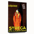 Vintage Advertising Poster - Liquore Strega Retro Wall Art