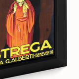 Vintage Advertising Poster - Liquore Strega Retro Wall Art