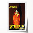 Vintage Advertising Poster - Liquore Strega Retro Wall Art