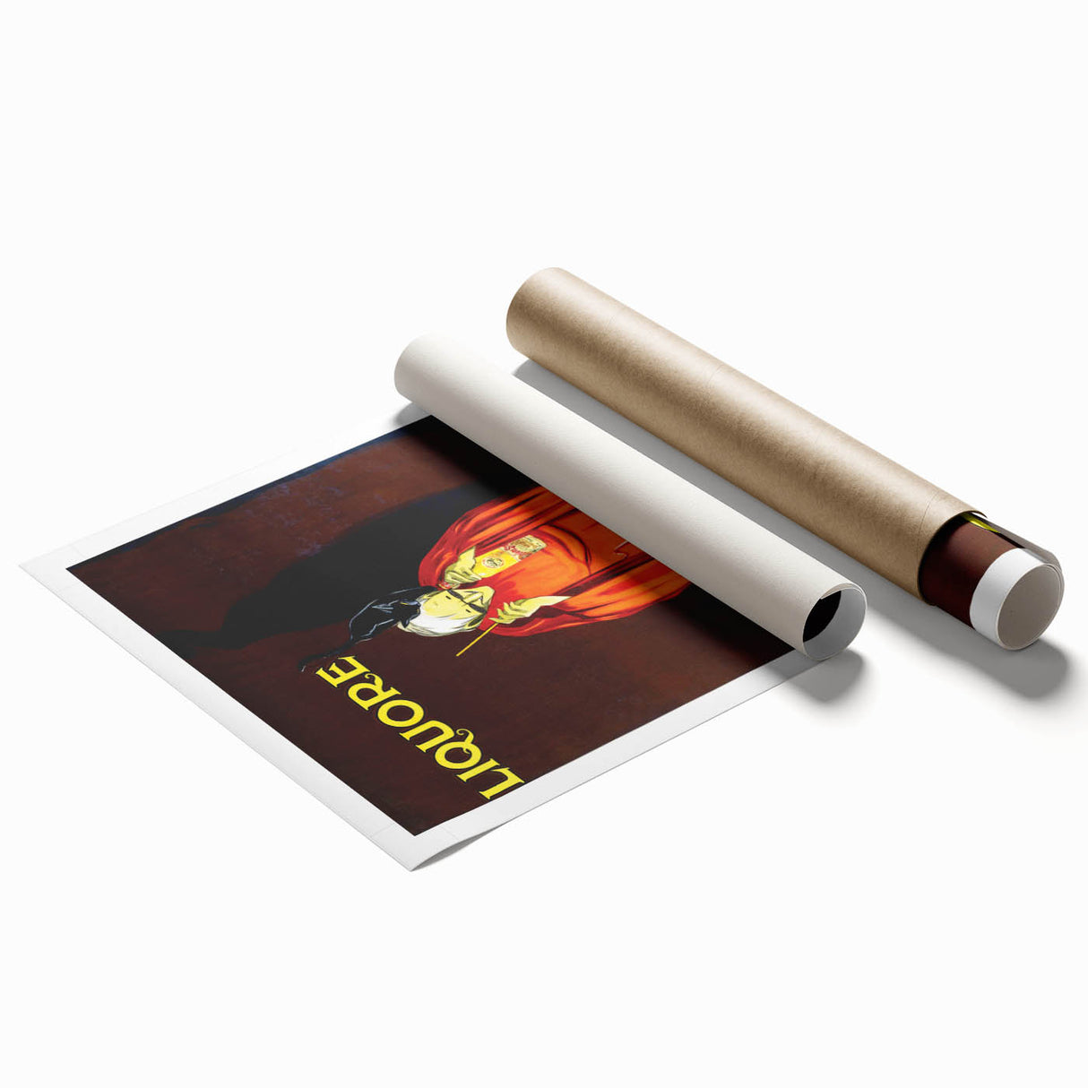 Vintage Advertising Poster - Liquore Strega Retro Wall Art