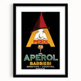 Vintage Aperol Poster - Retro Cocktail Advertising Art