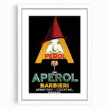 Vintage Aperol Poster - Retro Cocktail Advertising Art