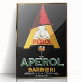 Vintage Aperol Poster - Retro Cocktail Advertising Art