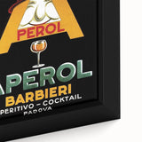 Vintage Aperol Poster - Retro Cocktail Advertising Art