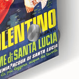 Vintage Advertising Poster - Tolentino Water Retro Wall Art