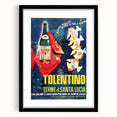 Vintage Advertising Poster - Tolentino Water Retro Wall Art