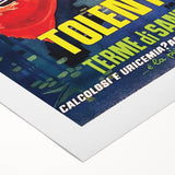 Vintage Advertising Poster - Tolentino Water Retro Wall Art