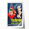 Vintage Advertising Poster - Tolentino Water Retro Wall Art