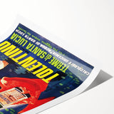 Vintage Advertising Poster - Tolentino Water Retro Wall Art