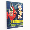 Vintage Advertising Poster - Tolentino Water Retro Wall Art