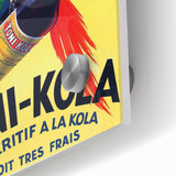 Vintage Advertising Poster - Toni-Kola Parrot Retro Wall Art