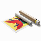 Vintage Advertising Poster - Toni-Kola Parrot Retro Wall Art