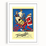 Vintage Advertising Poster - Trimalta Beer Retro Wall Art