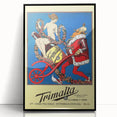 Vintage Advertising Poster - Trimalta Beer Retro Wall Art