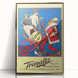 Vintage Advertising Poster - Trimalta Beer Retro Wall Art